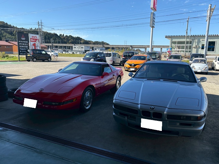 シボレーとBMW